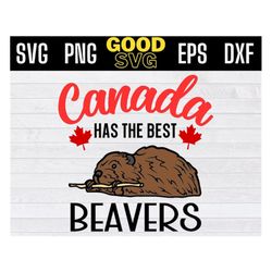 canada day svg, Canada Has The Best Beavers svg, canada beavers Svg Png Eps Dxf
