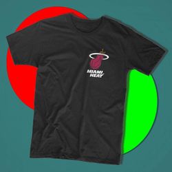 Miami Heat Dripping Breast Logo Men&8217S T Shirt