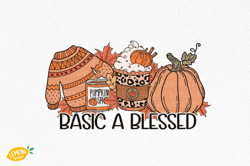 Retro Fall Basic a Blessed Sublimation