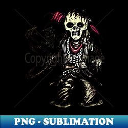 zombie pirate - Sublimation-Ready PNG File - Stunning Sublimation Graphics
