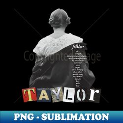 taylor - Retro PNG Sublimation Digital Download - Create with Confidence