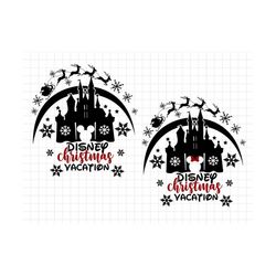 Magic Castle Christmas Svg Png, Best Day Ever, Christmas Vacation, Christmas Squad Svg, Family Holiday Svg Png Files For