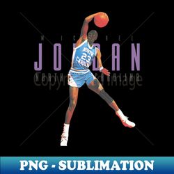 Michael Jordan Aesthetic Tribute - High-Resolution PNG Sublimation File - Transform Your Sublimation Creations