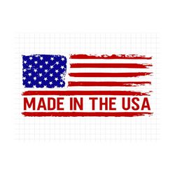 Made In the USA SVG, 4th of July svg, Digital Download, Cricut, Silhouette, Patriotic SVG, Fourth of July svg, America s