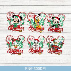 Funny Mickey And Friend Christmas PNG, Disney Ears Christmas PNG, Disney Christmas PNG, Disney Trip PNG, Disney Family