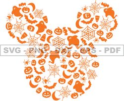 Horror Character Svg, Mickey And Friends Halloween Svg,Halloween Design Tshirts, Halloween SVG PNG 23