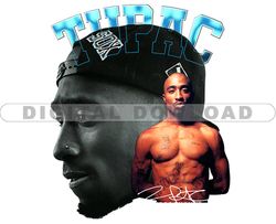 Tupac Shakur Svg, 2PAC svg, Tshirt Design Bundle, Rapper svg, Hiphop SVG, PNG, DXF Cricut Silhouette Cut File 01