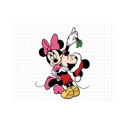 Mouse Mistletoe Christmas Svg, Magic Castle Christmas, Christmas Squad Svg, Mickey Minnie Xmas Svg, Holiday Png Files Fo