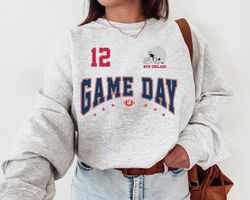 Vintage New England Football Game Day Sweatshirt T-Shirt, The Pats Shirt, Patriot Game Day Sweatshirt, New England Fan G
