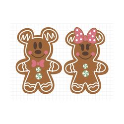 Gingerbread Cookies Svg, Bundle Gingerbread Svg, Magic Castle Christmas Svg, Magic Mouse Xmas, Christmas Svg, Holiday Pn