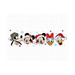 Christmas Svg Png, Mouse and Friends Christmas Svg, Best Day Ever, Christmas Squad, Christmas Friends, Holiday Png Files