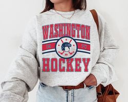 Washington Capital, Vintage Washington Capital Sweatshirt Shirt, Capitals Sweater, Capitals Shirt, Hockey Fan, Retro Was