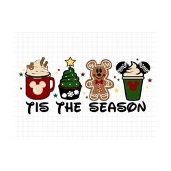 Tis The Season Svg, Christmas Coffee Svg, Christmas Snack Svg, Christmas Friends Svg, Christmas Shirt, Holiday Svg Png F