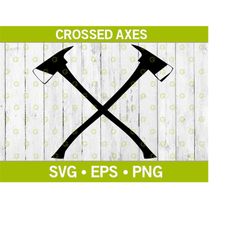 Crossed Fire Axes Svg, Firefighter SVG, Emergency Axes SVG, Double Chopper Svg, Fireman's Tools SVG, Axes Crossed, Fire
