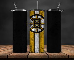 Boston Bruins Tumbler Warp, NCCA Tumbler Warp, Sport Tumbler PNG ,Instant Download 12
