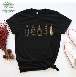 christmas trees sweatshirt, gingerbread christmas shirt, christmas lover gift, xmas hoodie, women holiday sweater, xmas