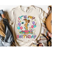 Cute Dachshund Custom Presents It's My Birthday Unisex T-shirt,  Funny Teckel Dog Lover Matching Tee, Gift For Birthday