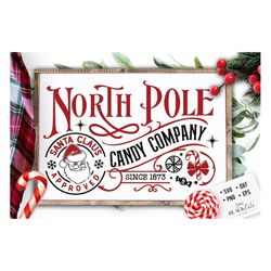 north pole candy canes svg, candy canes svg,  candy canes poster svg, farmhouse christmas svg, farmhouse christmas poste