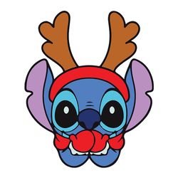 Stitch Happy Christmas,Disney Christmas Svg, Cricut File, Stitch logo Christmas Svg, Instant download