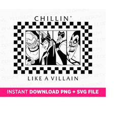Perfectly Wicked Svg, Halloween Villains Svg, Witches Svg, Checkered Witch Queens Svg, Bad Girls, Witch Club, Svg File F
