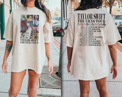 Taylor Swift The Eras Tour Shirt, Taylor Swiftie Merch T-Shirt, Back And Front Shirt, Taylor Swiftie Eras Tour, Taylor