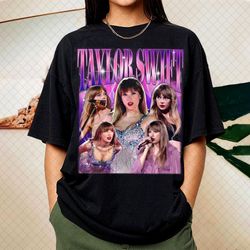 Vintage Taylor The Eras Tour Shirt, Swiftie Merch Shirt, Vintage The Eras Tour 2023, Midnights Concert Shirt Tour 2023 S