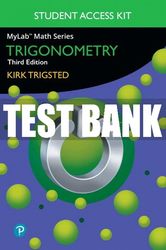 Test Bank For Trigonometry 3rd Edition All ChaptersTest Bank For Trigonometry 3rd Edition All Chapters