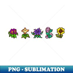 stardew flowers from all seasons - PNG Transparent Digital Download File for Sublimation - Perfect for Sublimation Mastery