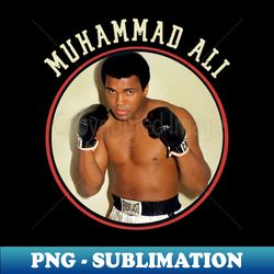 Muhammad Ali - Signature Sublimation PNG File - Unlock Vibrant Sublimation Designs
