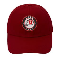 NCAA Utah Utes Embroidered Baseball Cap, NCAA Logo Embroidered Hat, Utah Utes Football Team