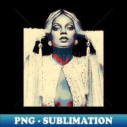 Retro girls diana ross - Retro PNG Sublimation Digital Download - Bold & Eye-catching