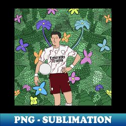 Hector and the three thousand leaves - PNG Transparent Digital Download File for Sublimation - Enhance Your Apparel with Stunning Detail