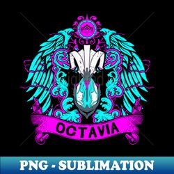 OCTAVIA - LIMITED EDITION - Modern Sublimation PNG File - Perfect for Sublimation Mastery