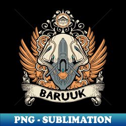 BARUUK CREST - Stylish Sublimation Digital Download - Bring Your Designs to Life