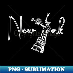 New York - Instant PNG Sublimation Download - Stunning Sublimation Graphics