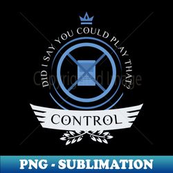 Magic the Gathering - Control Life - High-Quality PNG Sublimation Download - Perfect for Sublimation Art