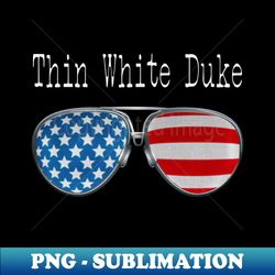 AMERICA PILOT GLASSES THIN WHITE DUKE - Instant Sublimation Digital Download - Enhance Your Apparel with Stunning Detail