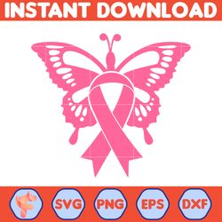 Breast Cancer Svg, Cancer Svg, Cancer Awareness, Instant Download, Ribbon Svg