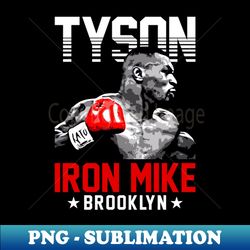 Mike Tyson bang 6 - Retro PNG Sublimation Digital Download - Bold & Eye-catching