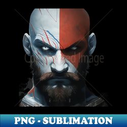 Kratos - High-Resolution PNG Sublimation File - Stunning Sublimation Graphics