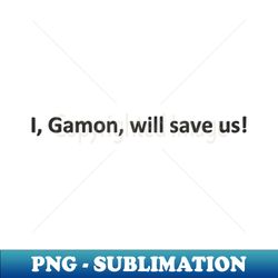 Gamon - Artistic Sublimation Digital File - Vibrant and Eye-Catching Typography