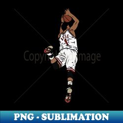 Derrick Rose Dunk - Premium Sublimation Digital Download - Boost Your Success with this Inspirational PNG Download