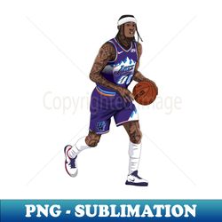 Jordan Clarkson - Vintage Sublimation PNG Download - Perfect for Sublimation Mastery