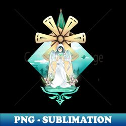 Genshin Impact - Barbatos - Unique Sublimation PNG Download - Perfect for Personalization