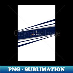 F1 2001 - 6 Montoya - Trendy Sublimation Digital Download - Defying the Norms
