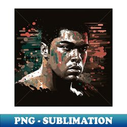Muhammad Ali colourful illustration - Digital Sublimation Download File - Spice Up Your Sublimation Projects