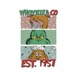 Retro Christmas Whoville And Co Est 1957 SVG File For Cricut