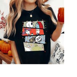 Retro The Nightmare Before Christmas Shirt, Nightmare On Main Street Shirt, Disney Halloween Sweatshirt, Halloween Party