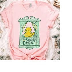 Vintage Cute Disney Tangled The Snuggly Duckling Sign Shirt, Disneyland Vacation, Unisex T-shirt Family Birthday Gift Ad