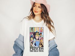 Princess Eras Tour T-Shirt, Eras Merch, Taylor Swift Concert Shirt, Disneyland shirt, Disneyworld shirt, disney princess